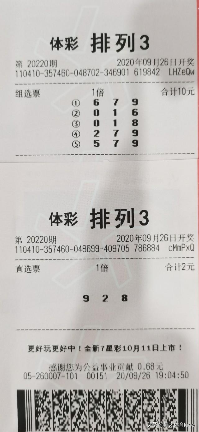 揭秘今日体彩排列三开奖号码的秘密