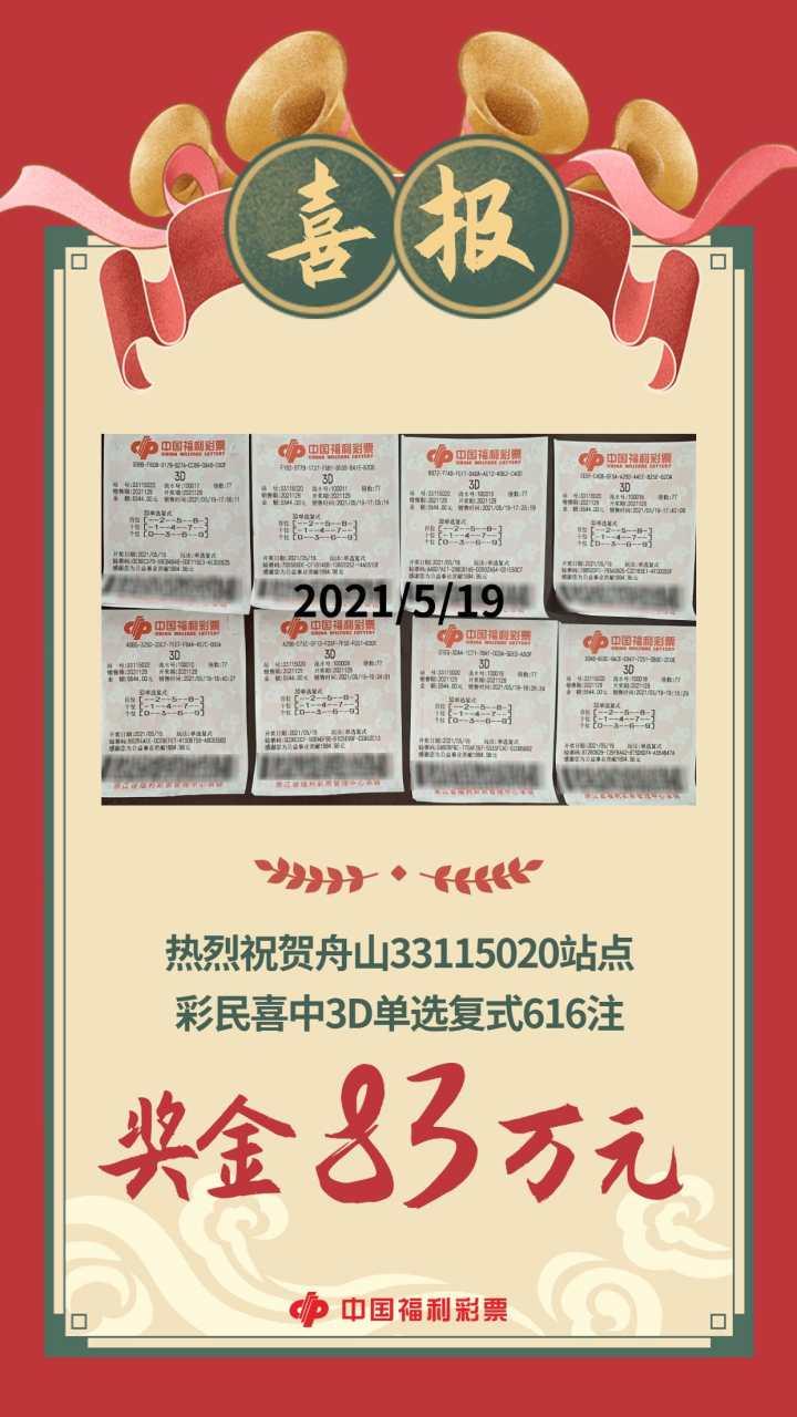 今日3D福彩中奖，幸运降临的喜悦与期待