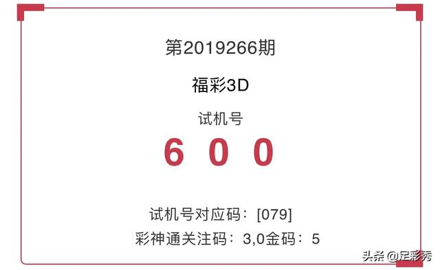 探索今日3D福彩开机号与试机号的奥秘